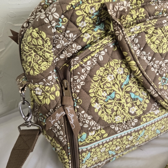 Vera Bradley Sitting in a Tree Weekender Travel Bag - Picture 4 of 9